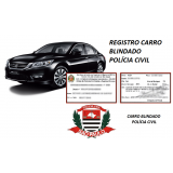 registros de carros blindados na polícia civil Jardim Orli